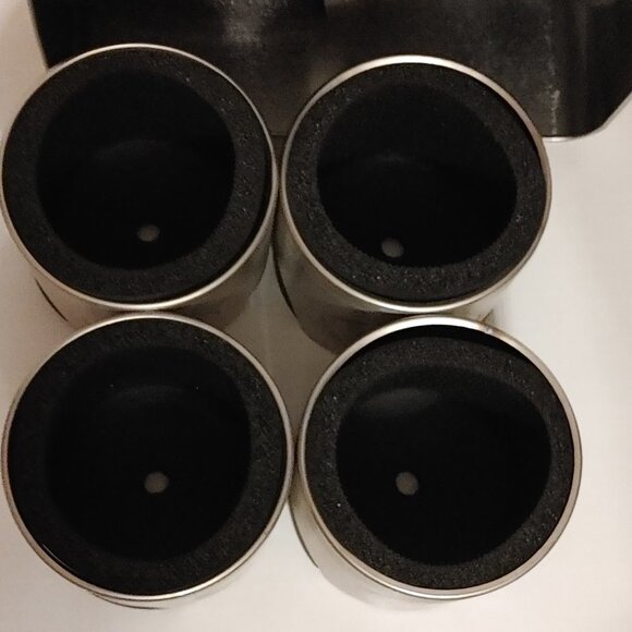 Set of 4 Assorted 75th Mopar Logo Metal Piston 1997-2012 - Picture 5 of 8